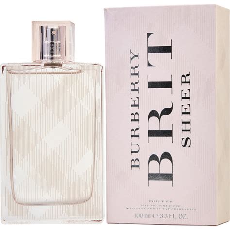 burberry brit femme eau de toilette